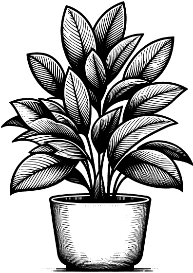 A plant growing