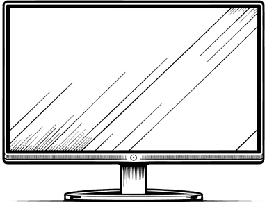 A single monitor